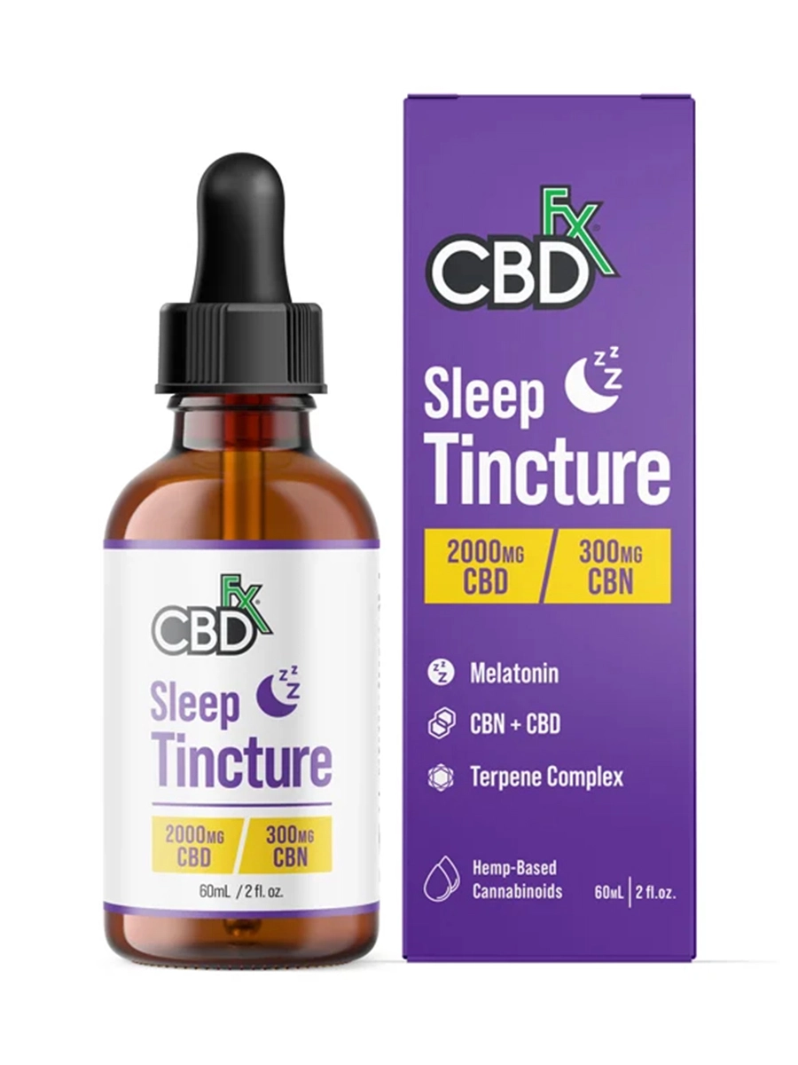 CBDfx Sleep Tincture CBDCBN 2000mg 60ml