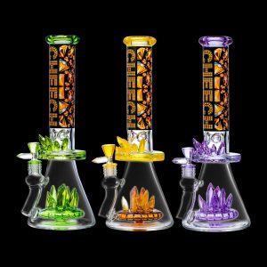Cheech Glass Just Know We Shinning Bling Bling Water Pipe