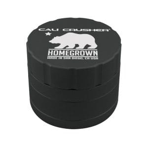 Cali Crusher Homegrown 4pc Grinder - Cali Crusher Black