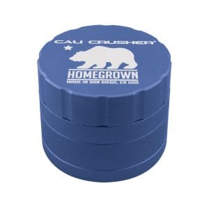 Cali Crusher Homegrown 4pc Grinder - Cali Crusher Blue