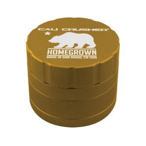 Cali Crusher Homegrown 4pc Grinder - Cali Crusher Gold
