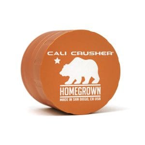Cali Crusher Homegrown 4pc Grinder - Cali Crusher Orange