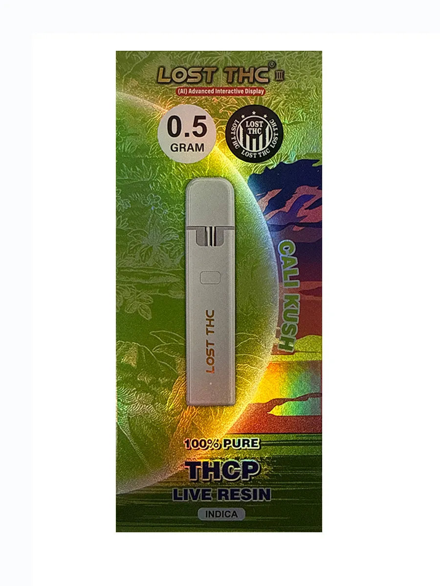 Cali Kush Lost THC THCP Live Resin Disposable 0.5G