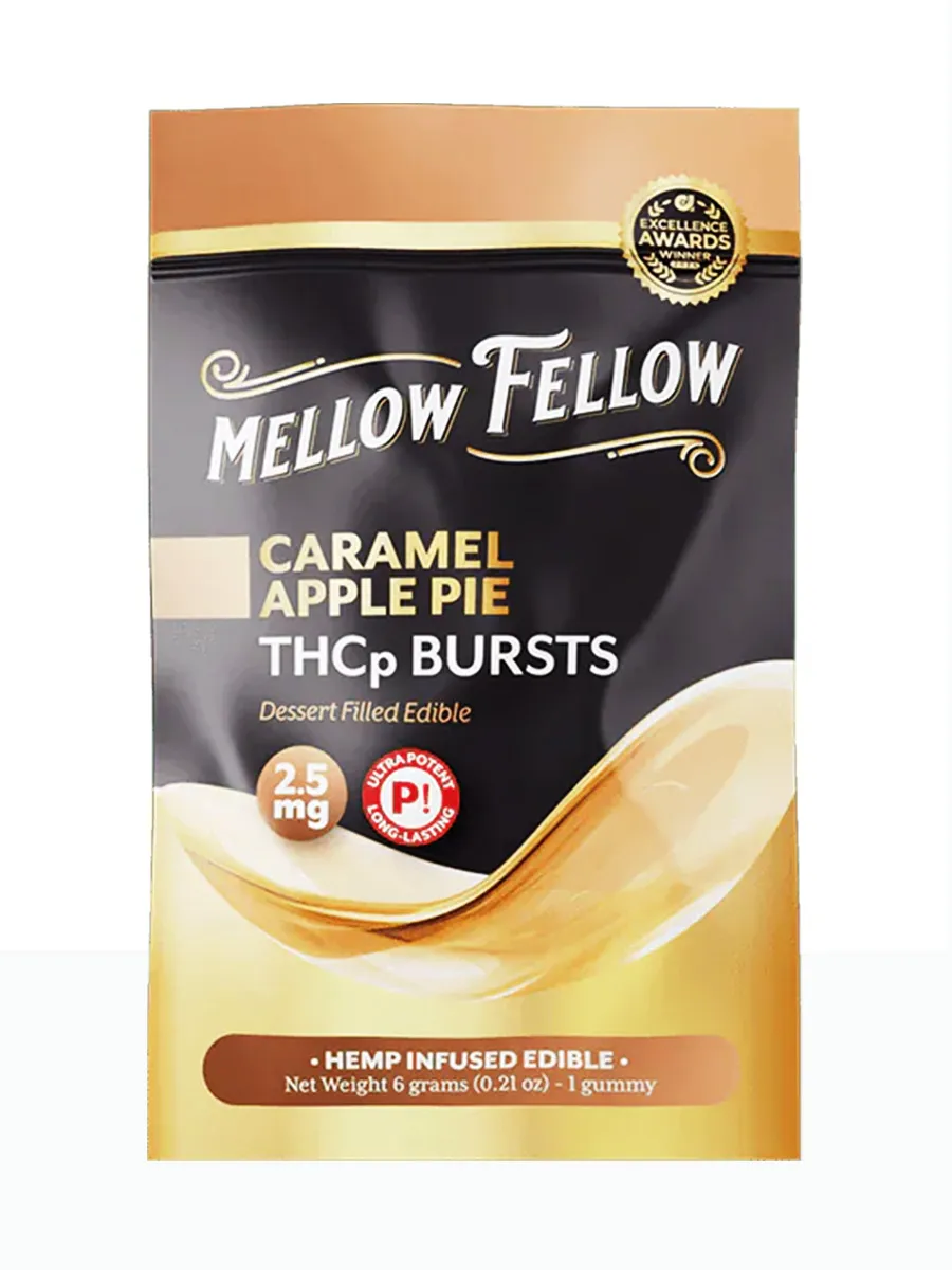 Caramel Apple Pie Mellow Fellow THCP Bursts Edible 2