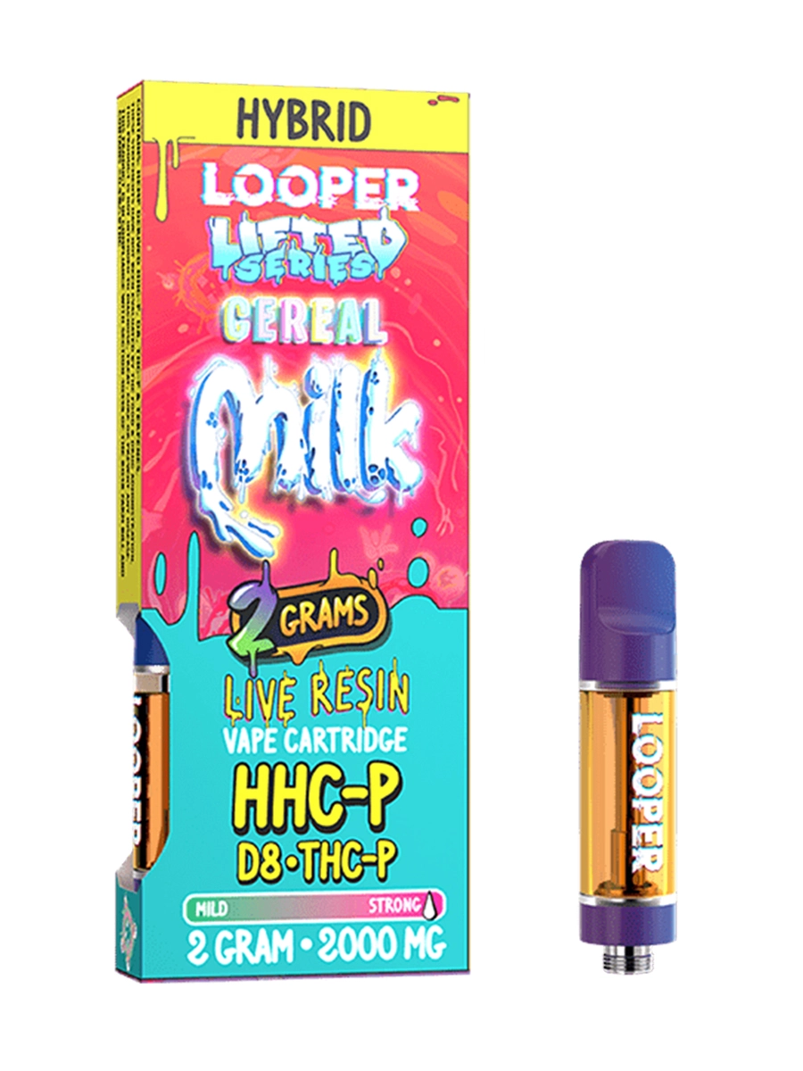 Cereal Milk Looper Lifted Series HHC PD8THC P Vape 2G