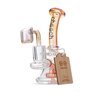 Cheech Glass 5" Fumed Rig - Gold
