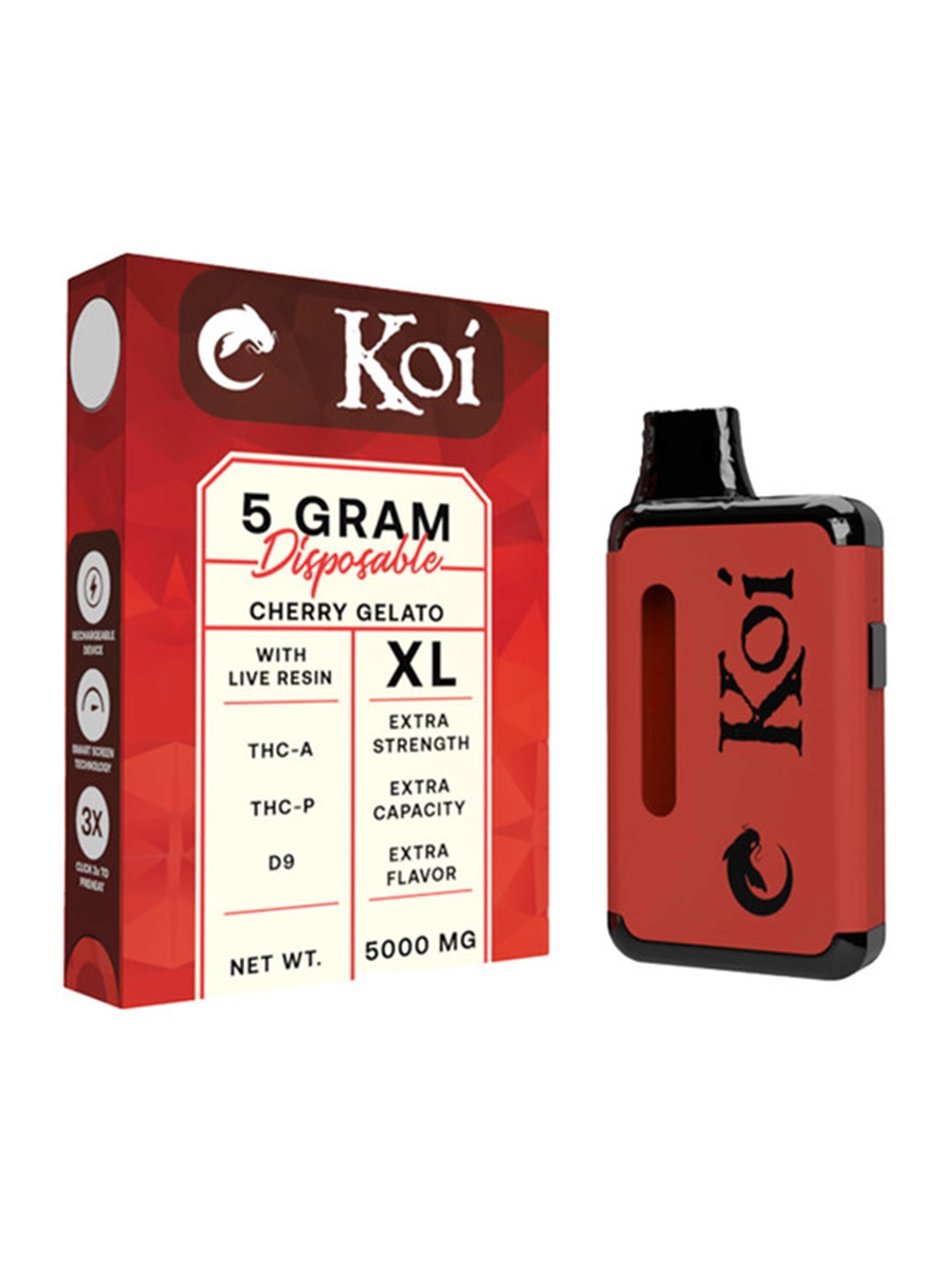 Cherry Gelato Koi THCA THCP D9 Disposable 5G