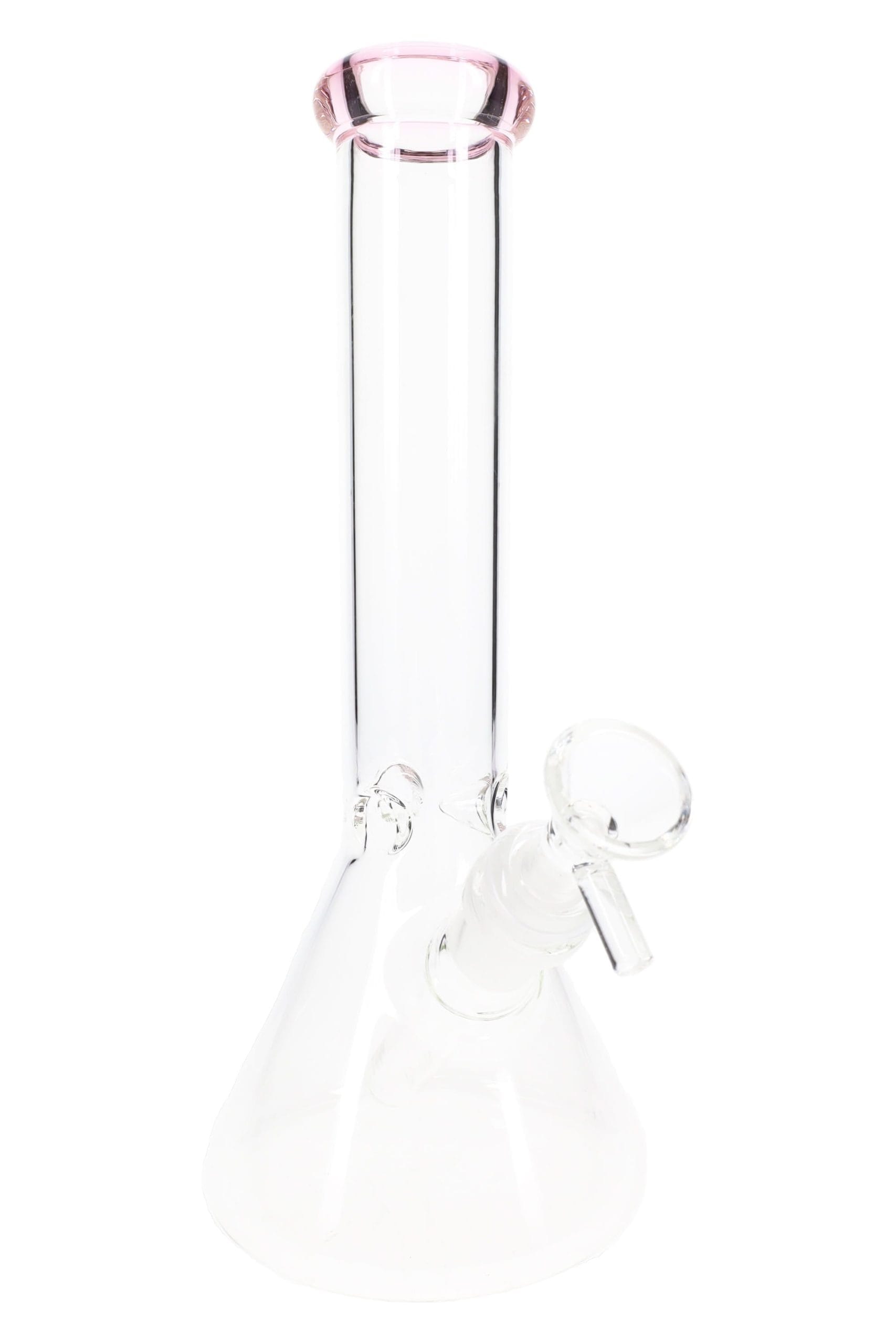 Colored Glass GoG Beaker Bong Mini Lab - 10 - Pink