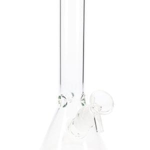 Colored Glass GoG Beaker Bong Mini Lab - 10 - Slime Green