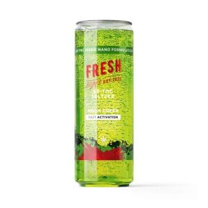 D9 Nano Neon Green THC Seltzer - 100mg - Fresh