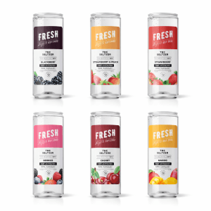 D9 Nano THC Seltzer - 600mg - 6ct - Fresh