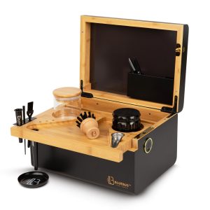 DISCOVERY 2.0 Storage Stash Box with Fingerprint Lock - Black