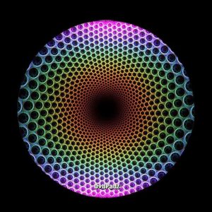 Fabric Top Dab Mat - Trippy