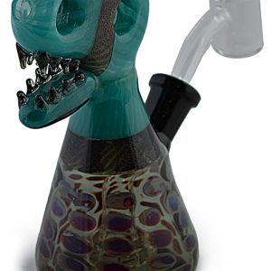 Dino Head Dichro Glass Rig