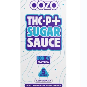 Don 47 Dozo THCP+ Sugar Sauce Dual Mesh Coil Disposable 5G