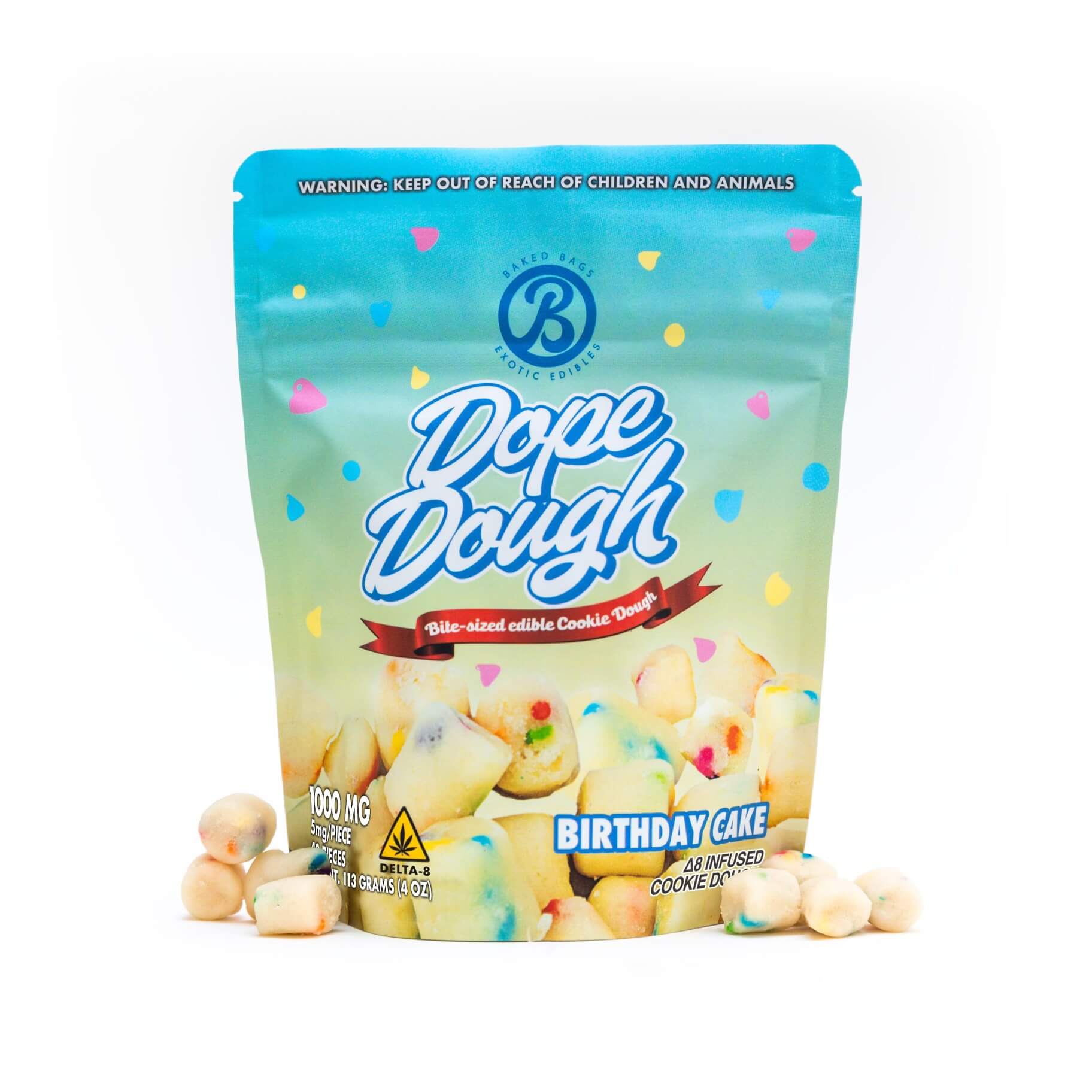 Delta 8 THC Cookie Dough Edibles - 1000mg