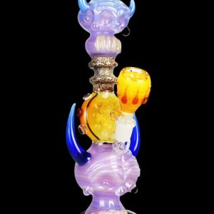 Double Skull Stack Water Pipe