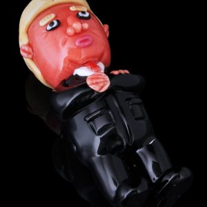 Empire Glassworks ""Agent Orange"" Trump Hand Pipe