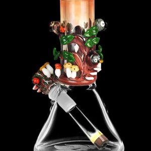 Empire Glassworks Renew the Redwood Beaker Bong