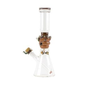 Empire Glassworks Beaker Bong - Save the Bees