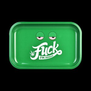 Metal Rolling Tray - F*ck I'm High