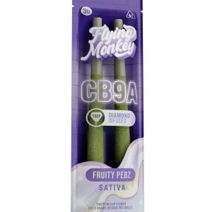 Fruity Pebz Flying Monkey CB9A THCP Indoor Flower 2ct