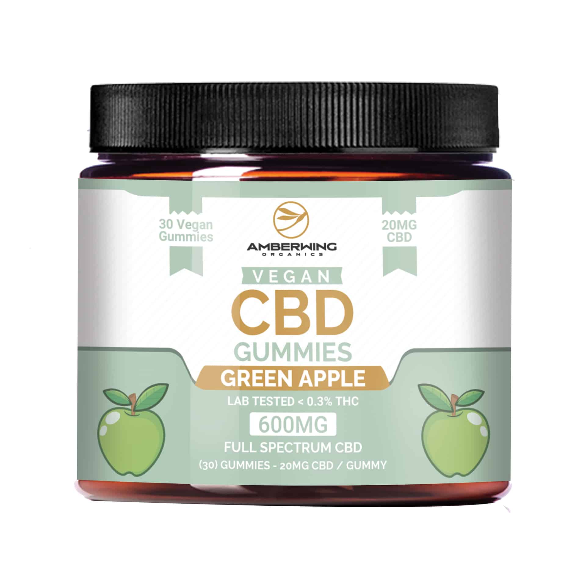 FullSpectrumVeganCBDGummies GreenApple