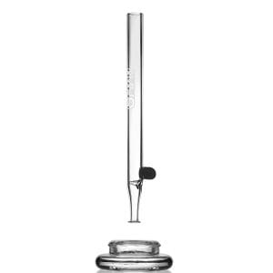 GRAV® Clear Vapor Straw & Dish - Etch