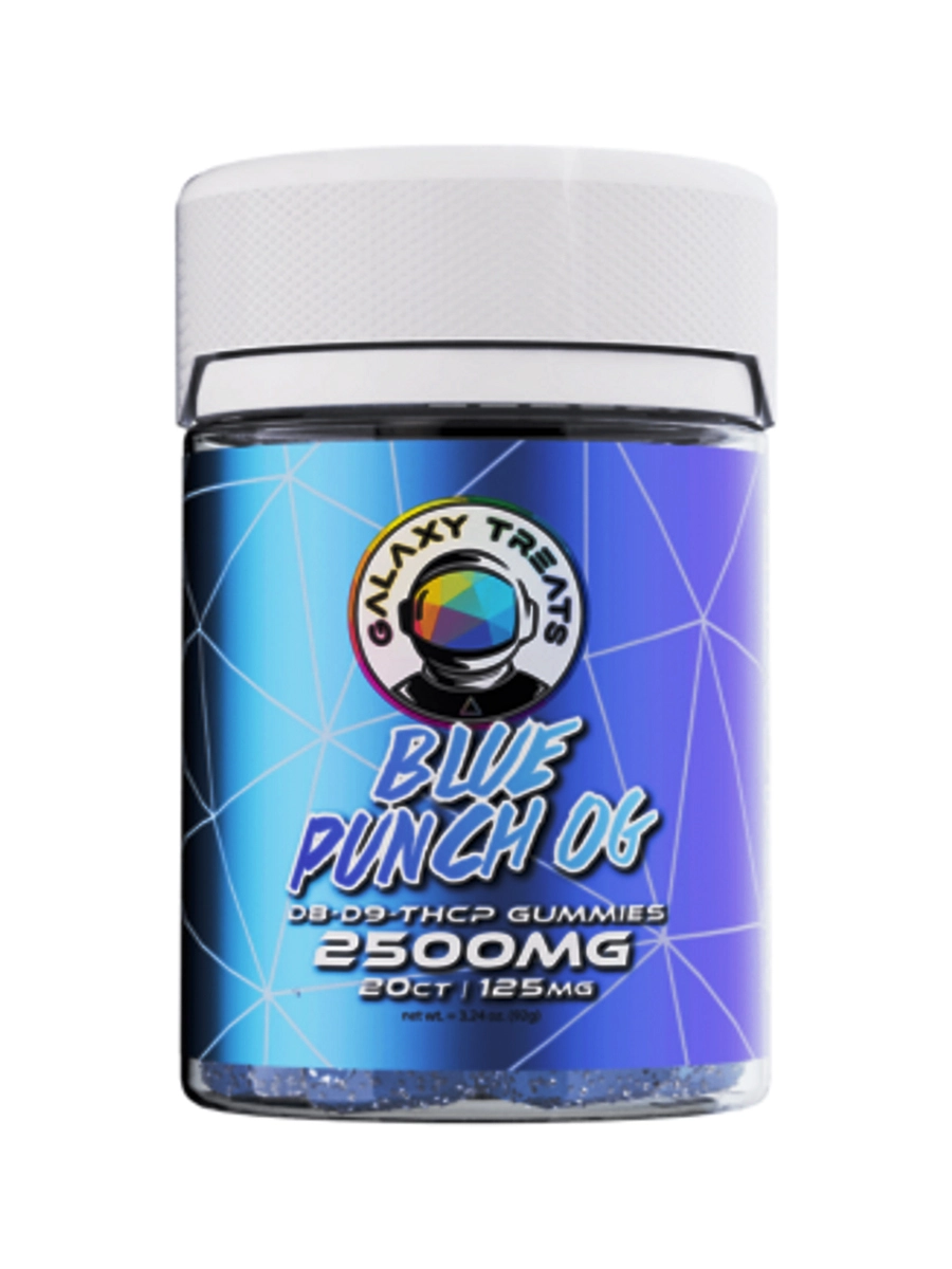 Galaxy treats D8 D9 THCP gummies 2500 mg