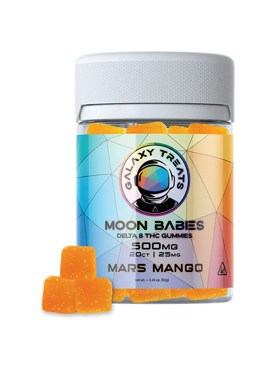 Galaxy treats moon babies D8 THC gummies 500mg