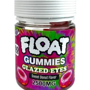 Glazed Eyes Float Smart D9 Blend Gummies 2500mg