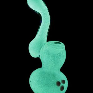 Glow in the Dark Glass Bubbler