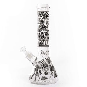 Glow in the Dark Egyptian Deities Bong