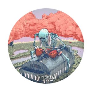 Grateful Dead Dab Mats - Round - Boxer
