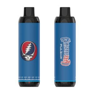 Grateful Dead x Pulsar 510 DL 3.0 Twist Variable Voltage Vape Pen | 650mAh - Steal Your Face | Blue / Individual