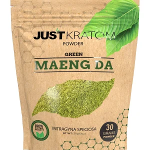 Green Maeng Da Just Kratom Mitragyna Speciosa Powder 30g