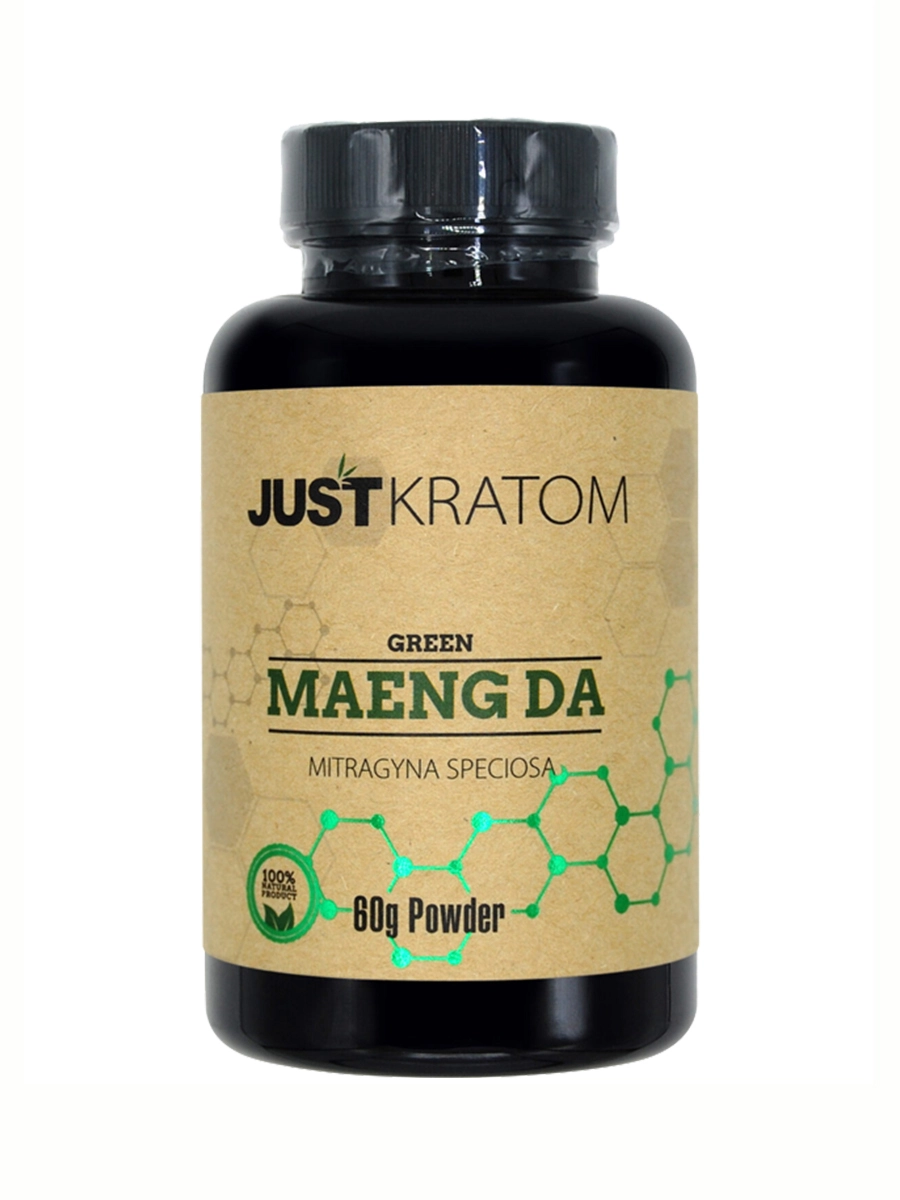 Green Maeng Da Just Kratom Mitragyna Speciosa Powder 60g 1
