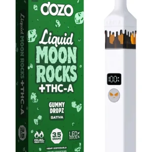 Gummy Dropz DOZO Liquid Moon Rocks THCA Disposables 3.5G