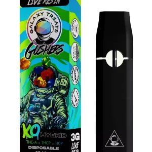 Gushers Galaxy Treats KO Blend Live Resin THC-A+THCP+HCP Disposable 3G/3ML