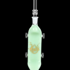 Pulsar Rolling Skateboard Dab Straw & Dish