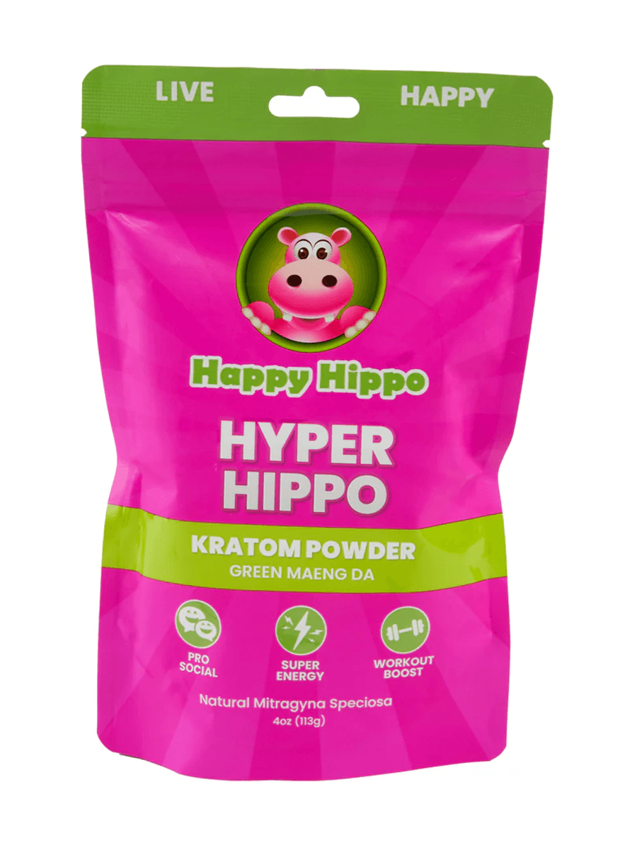 Happy Hippo Hyper Hippo Green Maeng Da