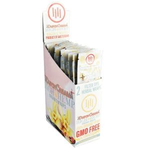 High Hemp Organic CBD Wraps - 2pknc - Dutch Cream