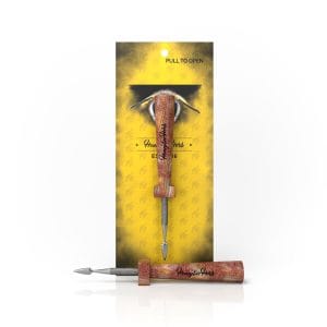 Honeybee Herb Classic Resin Dab Tool - Yellow/Red
