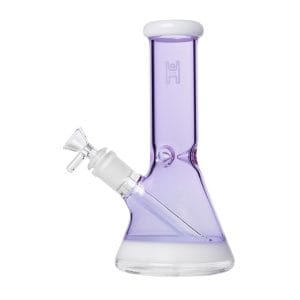 Human Grade 9" Beaker Bong - Lavender