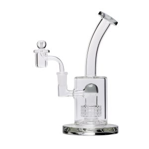 Human Grade Neo Glass Rig Water Pipe - Smoke