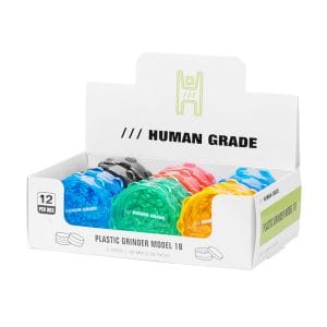 Human Grade Plastic 2" Grinder 24 pcs - 2.5" Display (12)
