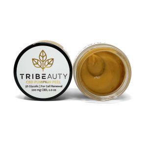 CBD Pumpkin Peel Enzymes & Glycolic Stimulates Cell Turnover