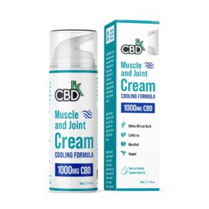 CBDfx Muscle & Joint CBD Hemp Cream 1000mg 50 ml