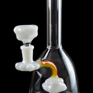 Rainbow Cloud Beaker Bong - Taste the Rainbow