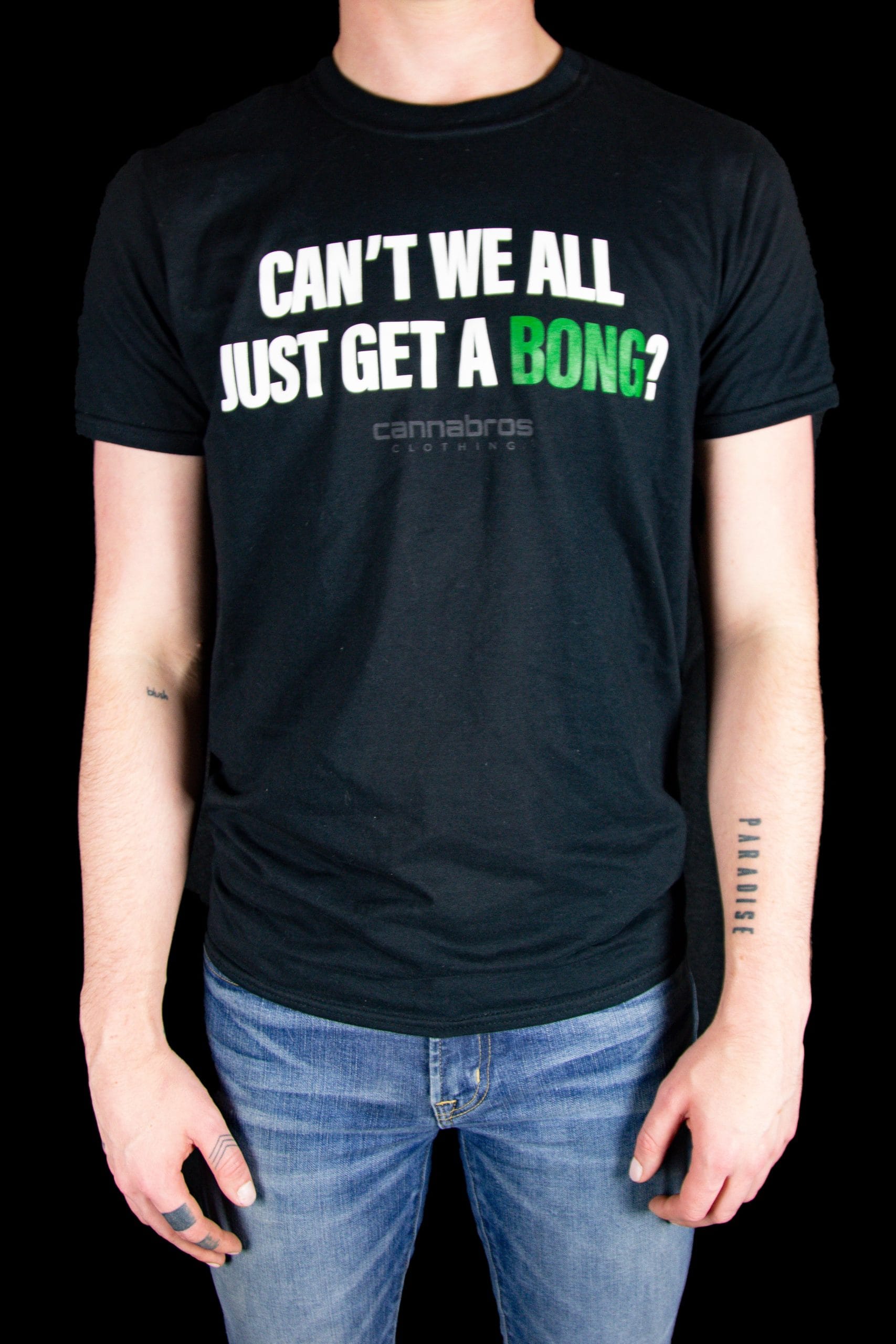 Cannabros ""Can't We All Just Get a Bong?"" Graphic Tee